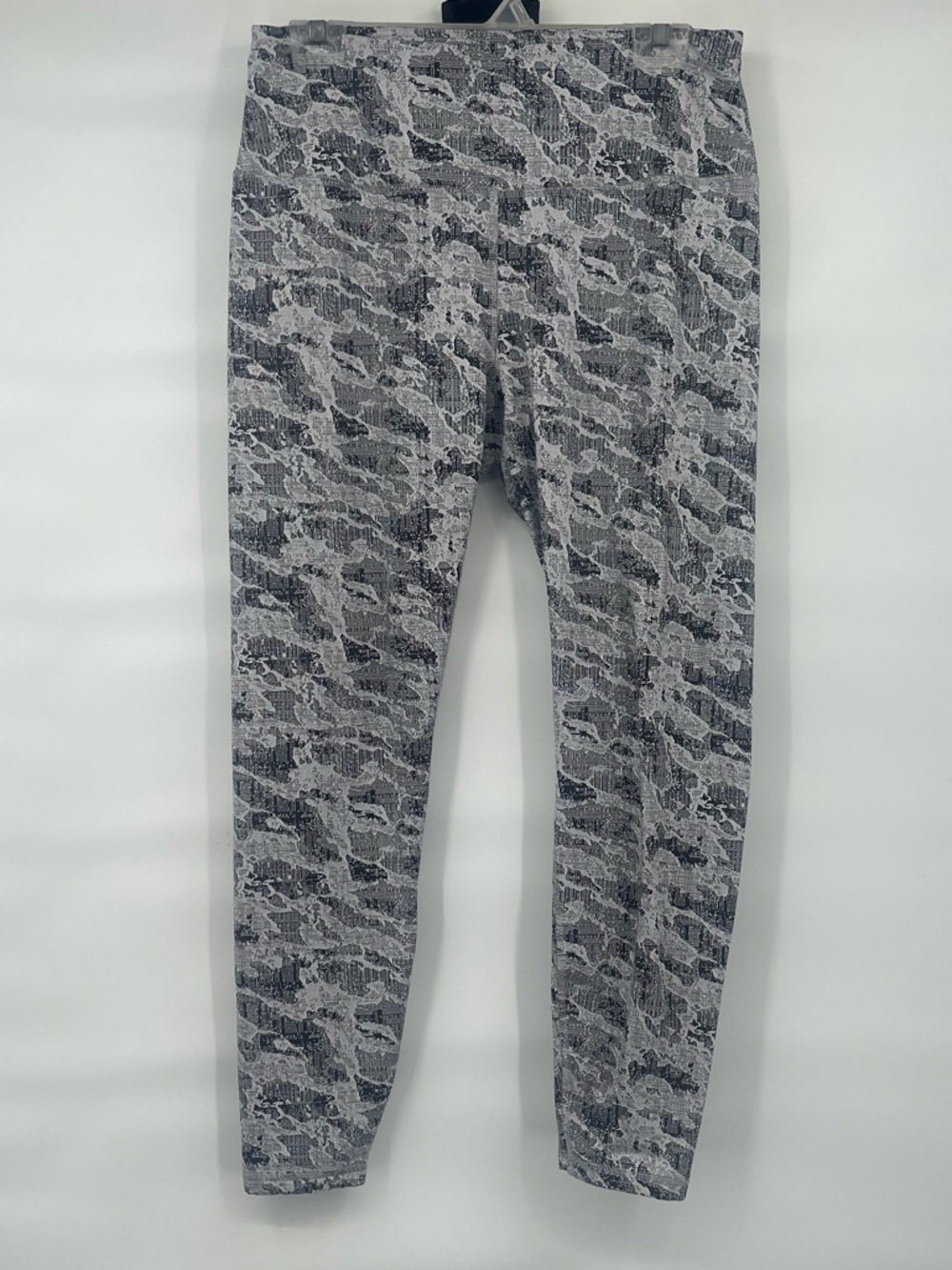 Spyder black gray white patterned athletic leggings